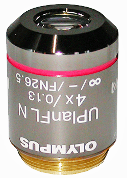 Olympus U Plan Fluorite 4x Objective