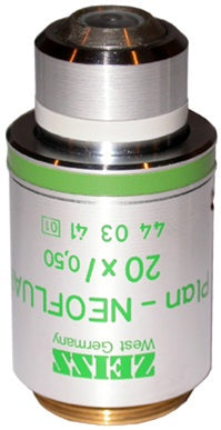 zeiss plan neofluar 20x phase objective