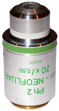 ZEISS PLAN NEOFLUAR 20X PHASE CONTRAST OBJECTIVE LENS