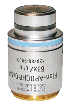 Objective Plan-Apochromat 63x/1.4 Oil M27