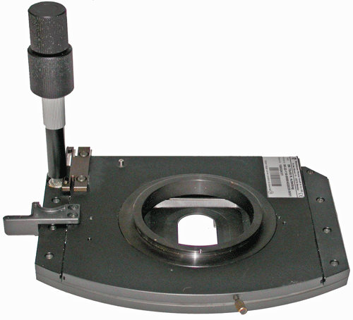 Zeiss Mechanical Stage 75x50 with Hardcoat Anodized Surface