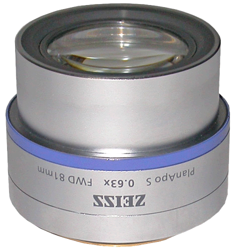Zeiss PlanAPO S 0.63x Objective