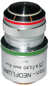 Zeiss Plan Neofluar 25x Multi-immersion Infinity Corrected Objective