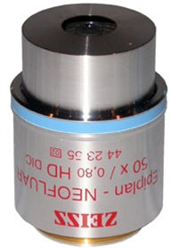Zeiss Epiplan-Neofluar 50x Brightfield Darkfield DIC Objective