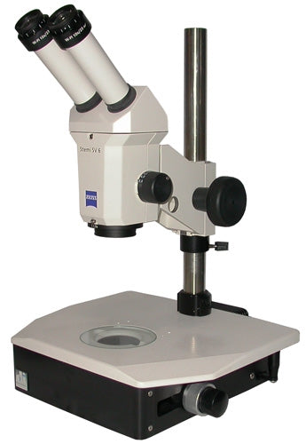Zeiss Stemi SV6 Stereo Microscope on TLB4000