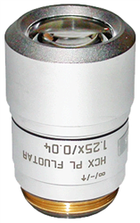 Leica HCX PL Fluotar 1.25x Microscope Objective