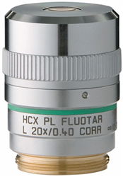 Leica HCX PL FLUOTAR L 20X Long Working Distance Objective