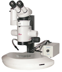 Leica MZ9.5 Stereo Microscope on Transmitted Light Base