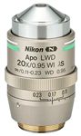 Nikon CFI Apochromat Lambda S LWD 20x Water Immersion Objective