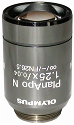 Olympus Plan Apo N 1.25x Low Power Objective 1-U2B920