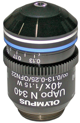 Olympus UAPO N 340 40x Water Immersion Objective